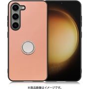 Galaxy S23用 本革スマホケース スタンド機能&ストラップホール付き ダスティローズ WORK48GX-RS-GS23