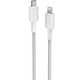 Anker 322 高耐久ナイロン USB-C ＆ Lightning ケーブル 1.8m ホワイト A81B6N21