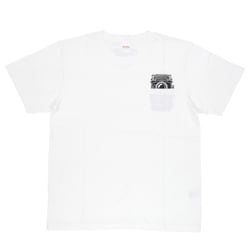 RL-029L-WH [ローライ 公式プロダクト Rollei Tシャツ ROLLEIFLEX ホワイト 男女兼用 Lサイズ]