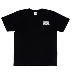 RL-029M-BK [ローライ 公式プロダクト Rollei Tシャツ ROLLEIFLEX ブラック 男女兼用 Mサイズ]
