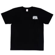 RL-029M-BK [ローライ 公式プロダクト Rollei Tシャツ ROLLEIFLEX ブラック 男女兼用 Mサイズ]