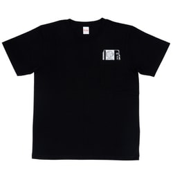 RL-028M-BK [ローライ 公式プロダクト Rollei Tシャツ Rollei35 ブラック 男女兼用 Mサイズ]