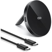 キックスタンド付きワイヤレス充電器 ESR HaloLock Kickstand Magnetic Wireless Charger - Black