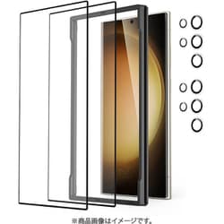 Glaxy S23シリーズカメラレンズプロテクター+ガラスフィルムセットパックガラスフィルム ESR Screen Protector and Camera Lens Protectors Set for Samsung S23 Ultra - 2 Pack