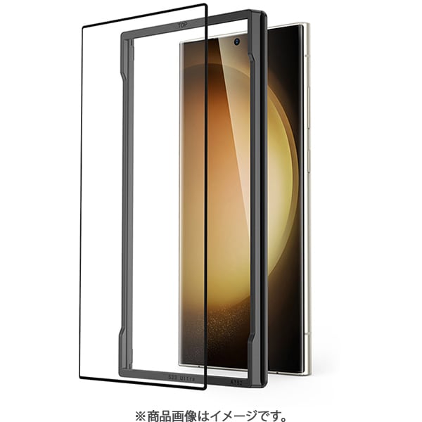 ESR Tempered-Glass Screen Protector for Samsung S23 Ultra [Galaxy S23シリーズ専用ガラスフィルム]