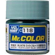 C-118 Mr.カラー RLM78 ライトブルー [模型用塗料]