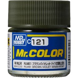 C-121 Mr.カラー RLM81 ブラウンバイオレット [模型用塗料]