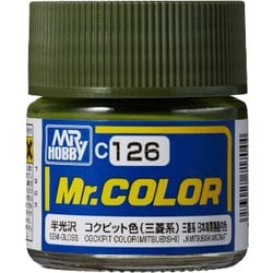C-126 Mr.カラー コクピット色 （三菱系） [模型用塗料]
