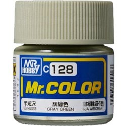 C-128 Mr.カラー 灰緑色 [模型用塗料]