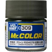 C-309 Mr.カラー FS34079 グリーン [模型用塗料]