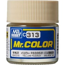 C-313 Mr.カラー FS33531 イエロー [模型用塗料]