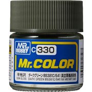 C-330 Mr.カラー BS381C/641 ダークグリーン [模型用塗料]
