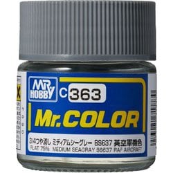 C-363 Mr.カラー BS637 ディアムシーグレイ [模型用塗料]