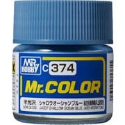 C-374 Mr.カラー シャロウオーシャンブルー [模型用塗料]