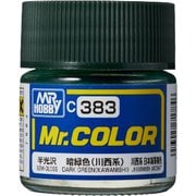 C-383 Mr.カラー 暗緑色 （川西系） [模型用塗料]