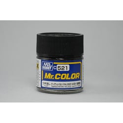 C-521 Mr.カラー RAL9021 テーアシュバルツ [模型用塗料]