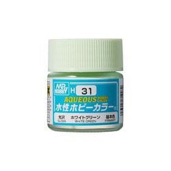 H-31 水性ホビーカラー ホワイトグリーン [模型用塗料]