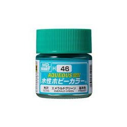 H-46 水性ホビーカラー エメラルドグリーン [模型用塗料]