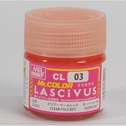 CL-03 Mr.カラー LASCIVUS（ラスキウス）シリーズ クリアーペールレッド [模型用塗料]