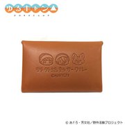 carcru（カルクル） ゆるキャン△ レザースリムカードケース 志摩リン・斉藤恵那・ちくわ [キャラクターグッズ]
