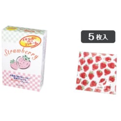 フルーツの香り ストロベリーフレーバー 5枚入 コンドーム