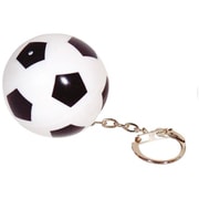 サッカーボールキーチェーン付き コンドーム(1玉2個入り) ブラック