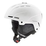 UVEX stance 56.6.318.1307 ホワイトマット 58-62cm [スキー スノーボード ヘルメット]