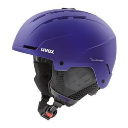 UVEX stance 56.6.318.1407 パープルバッシュマット 58-62cm [スキー スノーボード ヘルメット]