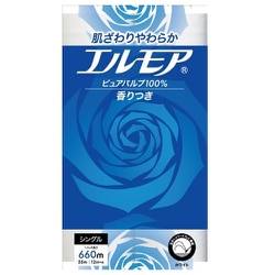 エルモア トイレットロール 12ロール シングル 55m