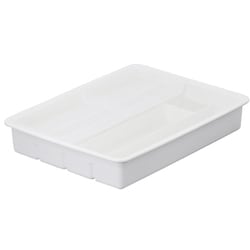 カトラリーケース ホワイト 幅25×奥行32×高さ5.6cm K-1393 WH 日本製 K-1393 WH