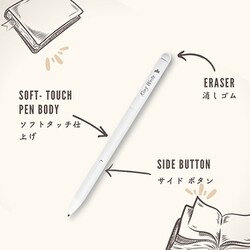 likebook Mimas ホワイト スタイラスペン付き likebook Mimas ホワイト スタイラスペン付き