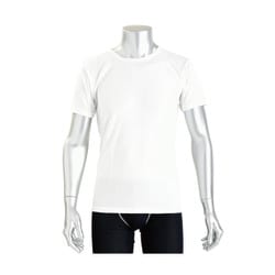 メンズ ベーシック半袖シャツ 3L 白 9302
