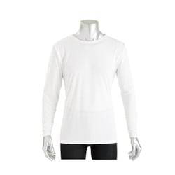 メンズ ベーシック長袖シャツ 3L 白 9303