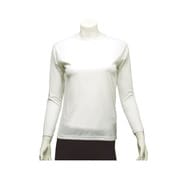 レディース ベーシック長袖シャツ M 白 9010-L