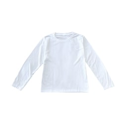 9010 [長袖Tシャツ 110 白]