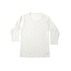 187128（18002） [長袖Tシャツ 110 白]