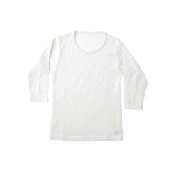 187128（18002） [長袖Tシャツ 120 白]