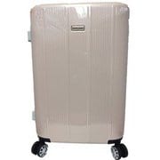 スーツケース capricious(カプリシャス) 拡張タイプ 旅行日数目安:2~3泊 45L/拡張時50L TSAロック搭載 アイボリー 240-5001