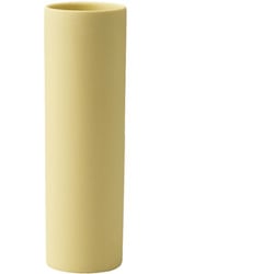 花瓶 AYA フラワーベース ロング S 陶器 イエロー