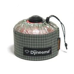 GS-DX-250OL Gas case Dyneema X-Grid stop OD250 Olive [アウトドア 燃料アクセサリー]