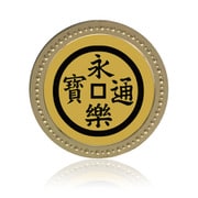 KAM-GD-007 [織田信長 永楽銭 ゴールド 家紋マーカー]