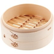 小籠包竹セイロ あみ底 身 18cm 436302
