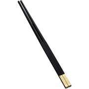 燕舞 黒壇箸 龍 金キャップ 先太タイプ 454149