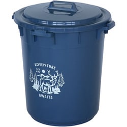 ゴミ箱 45L カラーペール アースカラー ナイトブルー