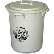 ゴミ箱 45L カラーペール アースカラー ミルクティーベージュ