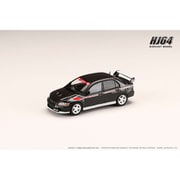 HJ642054BBK 1/64 三菱ランサー GSR EVOLUTION 7 RALLY STYLE VERSION アメジストブラックパール [ダイキャストミニカー]