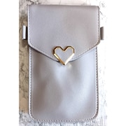 SP-TDMPOCA-SG [汎用スマホショルダー PRIME TEDDY Heart Cross Pouch SG]