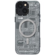 MG-001-14 Black [iPhone 14 ケース Young kit magnet electric cover CBK]