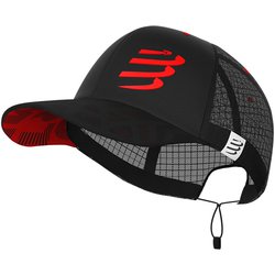 レーシングトラッカーCap CU00004B BLACK/RED [スポーツウェア アクセサリ キャップ]