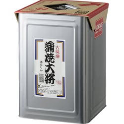 本みりん 蒲焼大将（缶） 13.5～14.5度 18L [みりん]